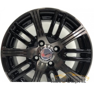 Диски Sportmax Racing SR-294 BPCK R15 W6.5 PCD4x100 ET38 DIA67.1